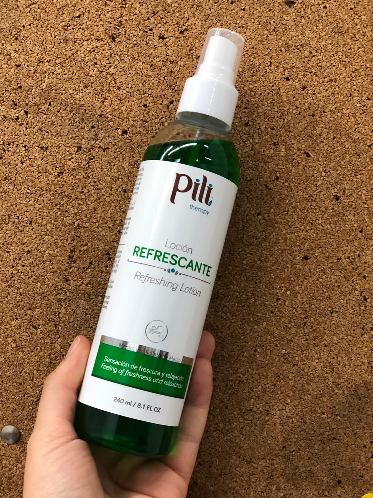 Miniatura 2 de Loción refrescante pili 240ML